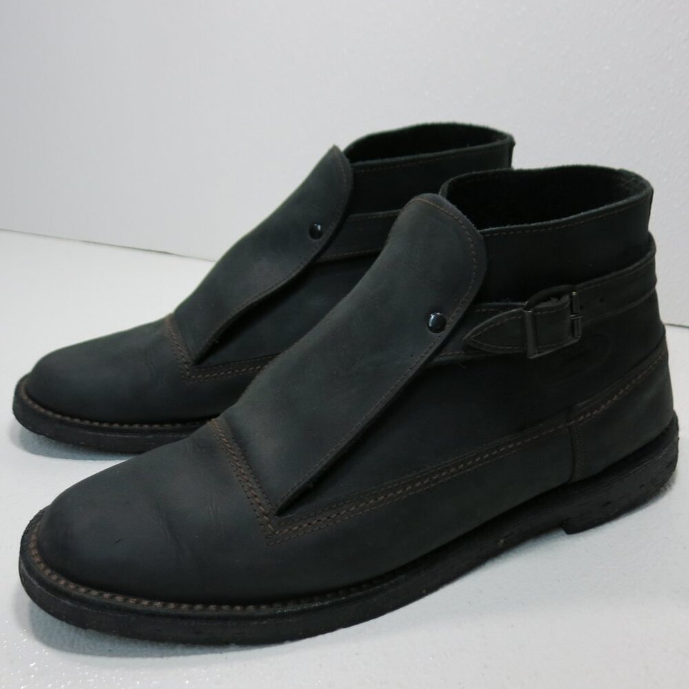 Original Ravilla Oil Tanned Nubuck Leather Boots Shoes Men's Hiking Dress Sz 10